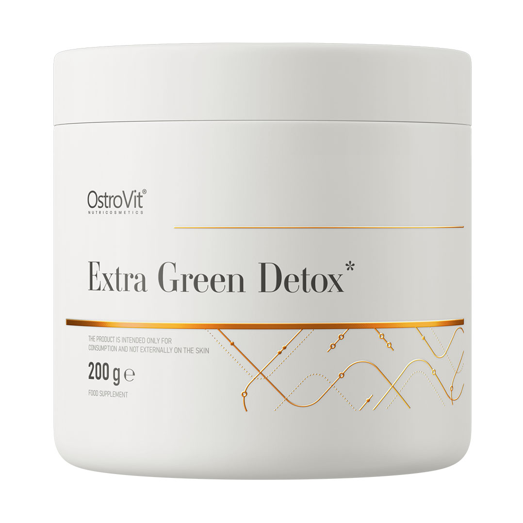 Екстра зелений детокс OstroVit Extra Green Detox в порошку, 200 г